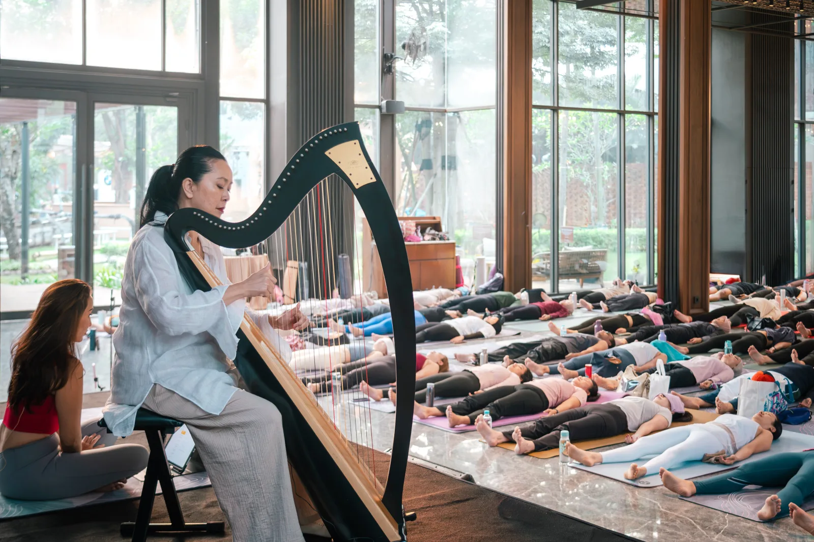 Yoga with Harmony with Maya Hasan